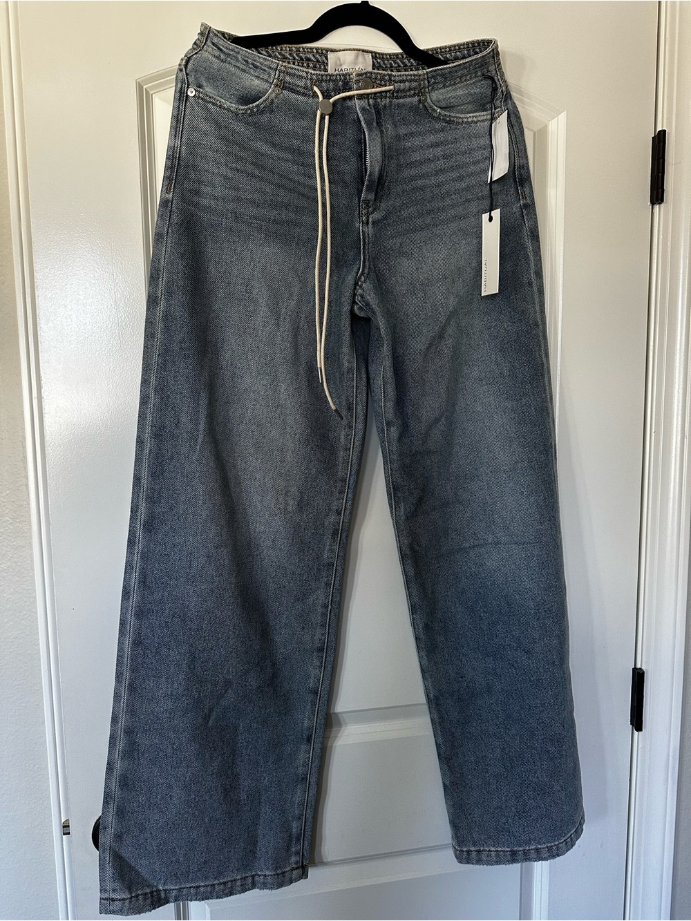Habitual Wide Leg Woman’s Jeans - Washed Blue